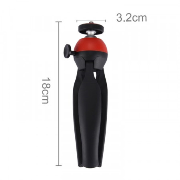 Штатив для смартфона Puluz PU365R (red)
